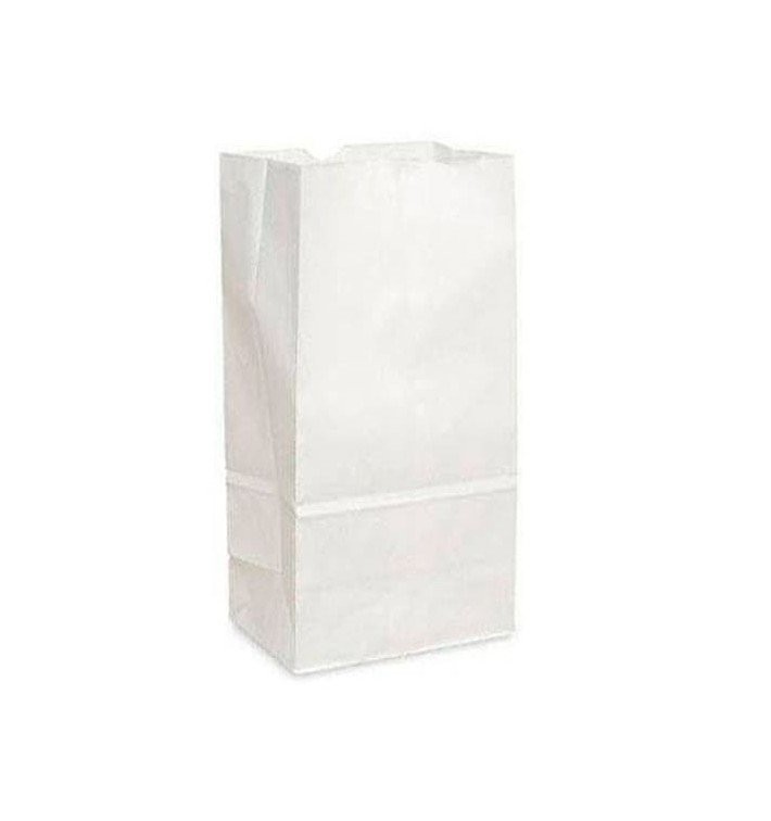 BOLSA PAPEL BLANCA 18+11X34 CM