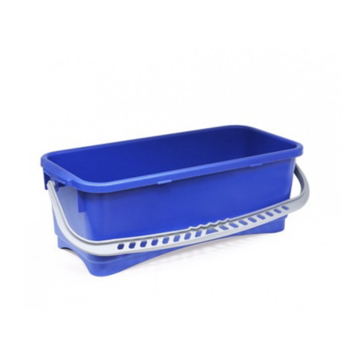 CUBO CRISTALERO DE 10 L CON ASA ERGONÓMICA