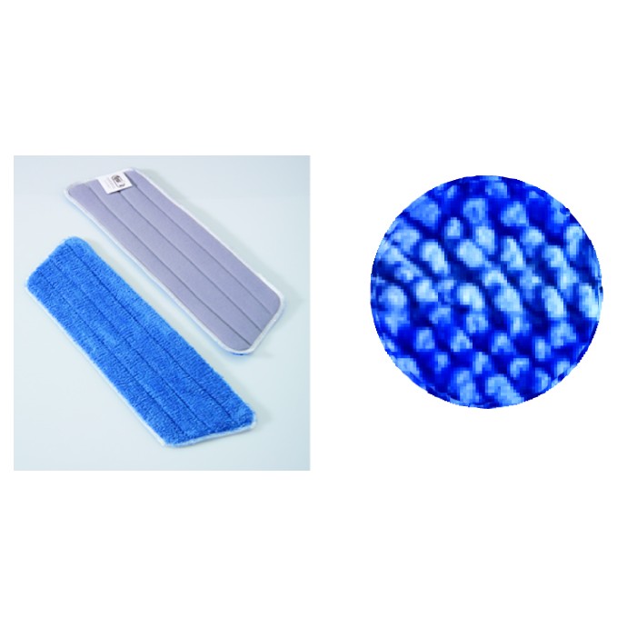 RECAMBIO MOPA MICROFIBRA TERRY VELCRO DE 60 CM