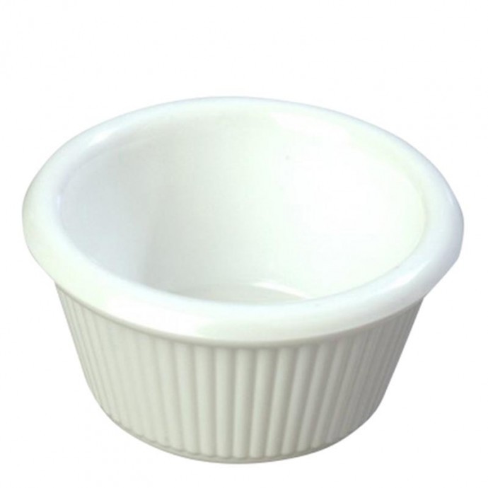 RAMEQUÍN REDONDO ACANALADO DE 90 ML