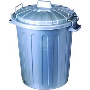 CUBO BASURERO CON TAPA 46 L