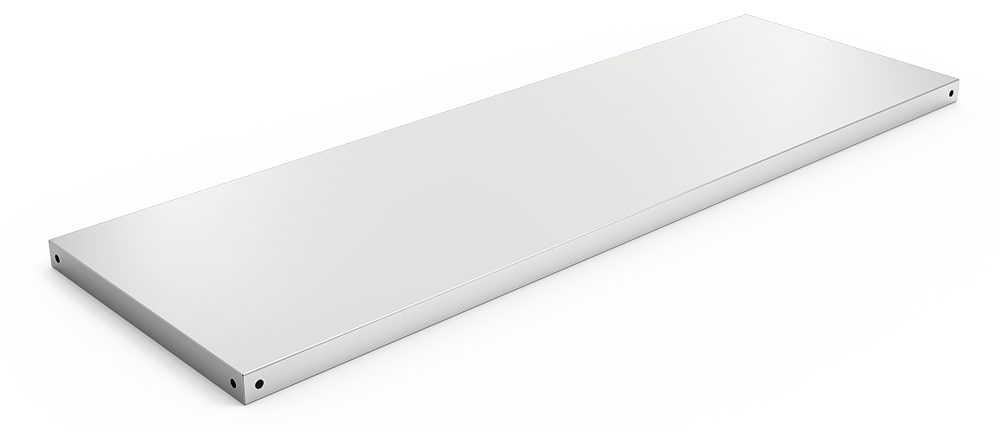 Prestatge *inox per a prestatgeria modular de 0,8 mm de gruix