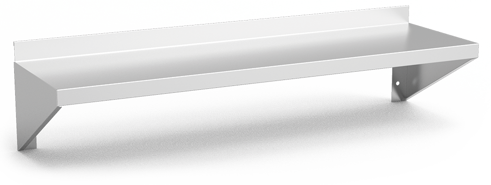 Prestatge mural cartel·les *inox compacte