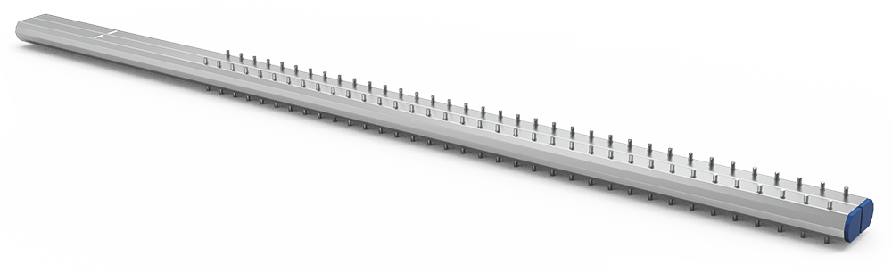 Soporte vertical para estantería inox Imagine