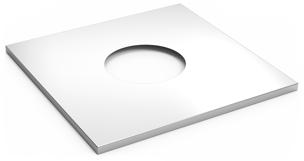 Fer forat de *desbarasado a prestatge inoxidable per a prestatgeria *inox Imagini