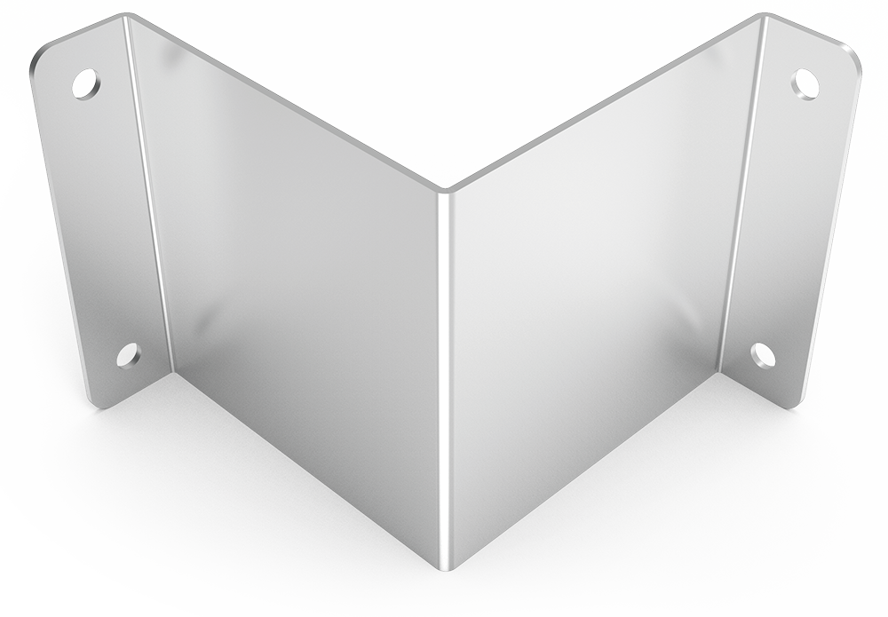 Separador de cantonada *inox per a estructura de càmera