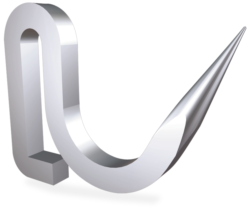 Ganxo forjat *inox model pestanya (10 unitats - 021602)