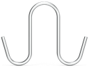 Ganxo de vareta *inox model S doble