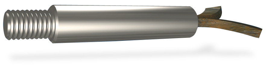 Totxo de ferro galvanitzat rosca mètrica