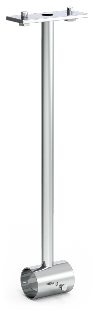 Tirant de sostre *inox de tub per a caragolar