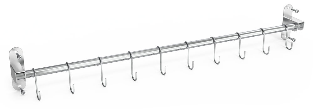 Kit per a penjar utensilis en *inox