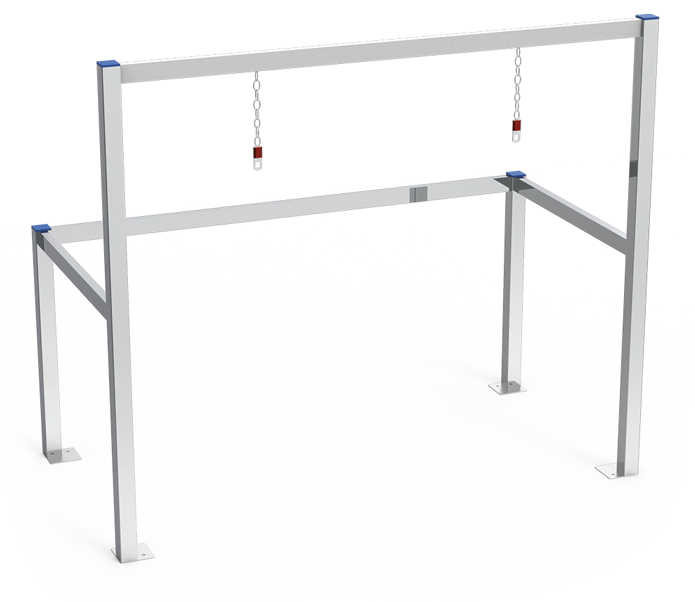 Parking doble para carros de la compra