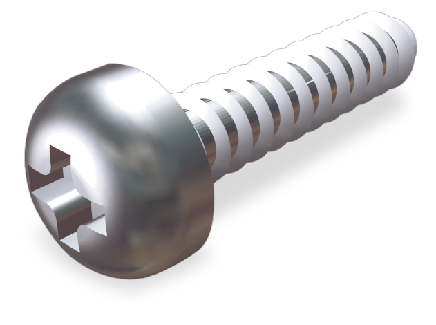 Tornillo rosca chapa inox