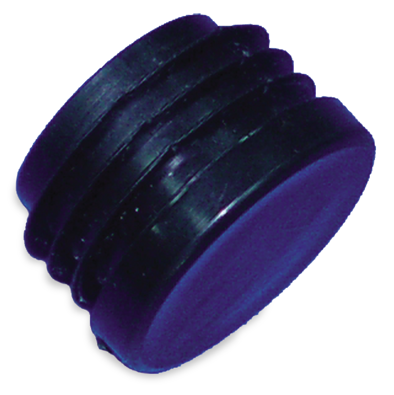 Taco de plástico redondo para tubo