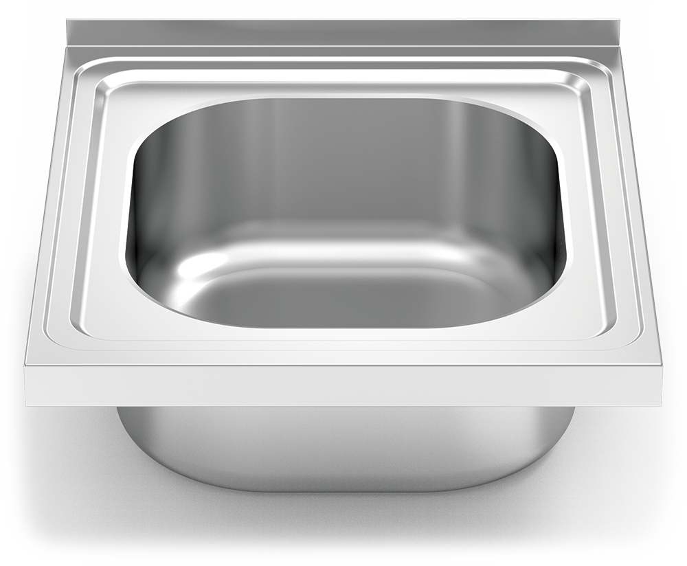 Aigüera *inox per a acoblar a moble seriï 500 1 cubeta