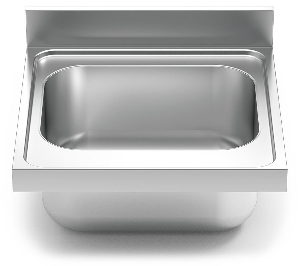 Fregadero inox para acoplar a mueble serie 600 1 cubeta