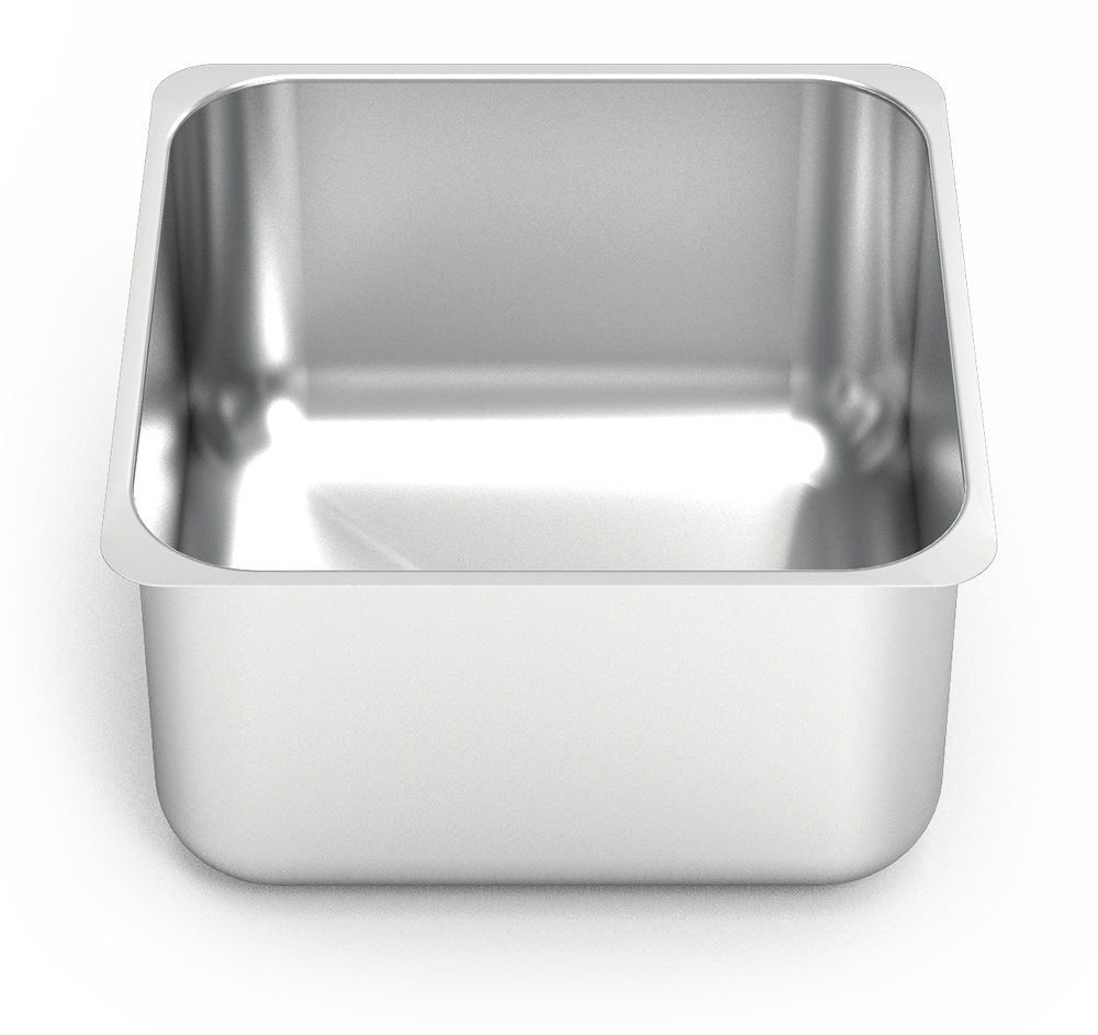 Aigüera *inox de capacitat extra gran 2 cubetes