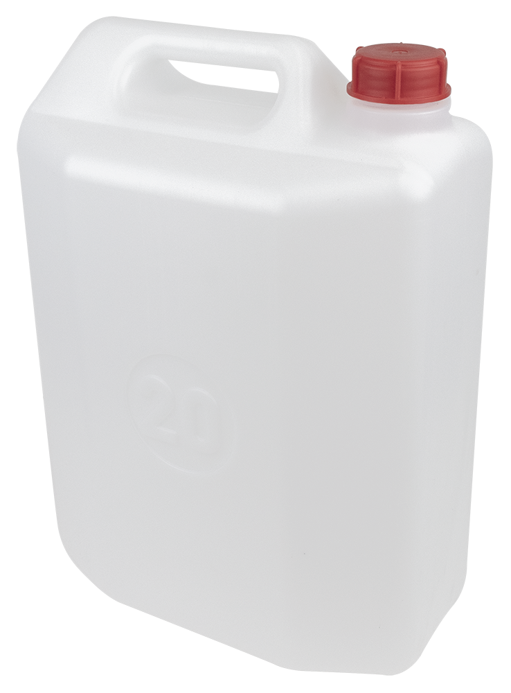 Bidó apilable *jerrican translúcid 20 *lts per a aigüera autònoma