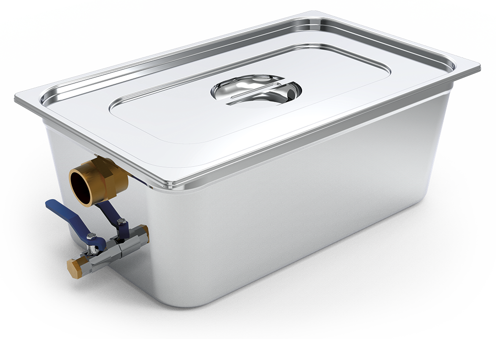 Separador de grasas inox portátil