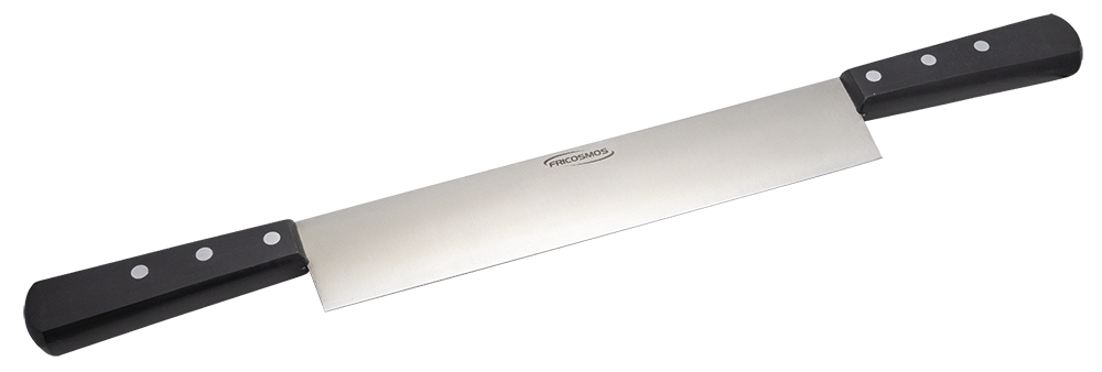 Cuchillo fiambre dos mangos