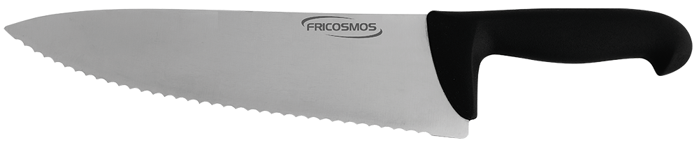 Cuchillo de pescadero con mango inyectado