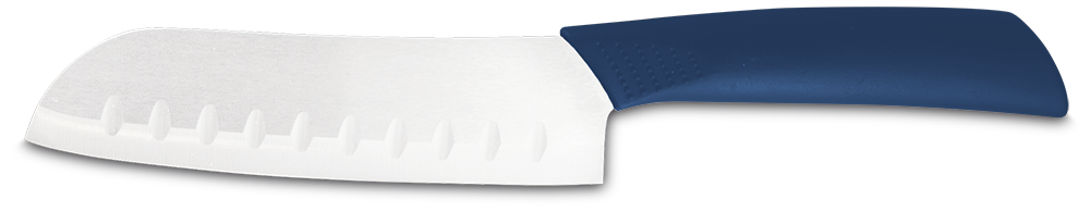 Cuchillo Santoku de cerámica