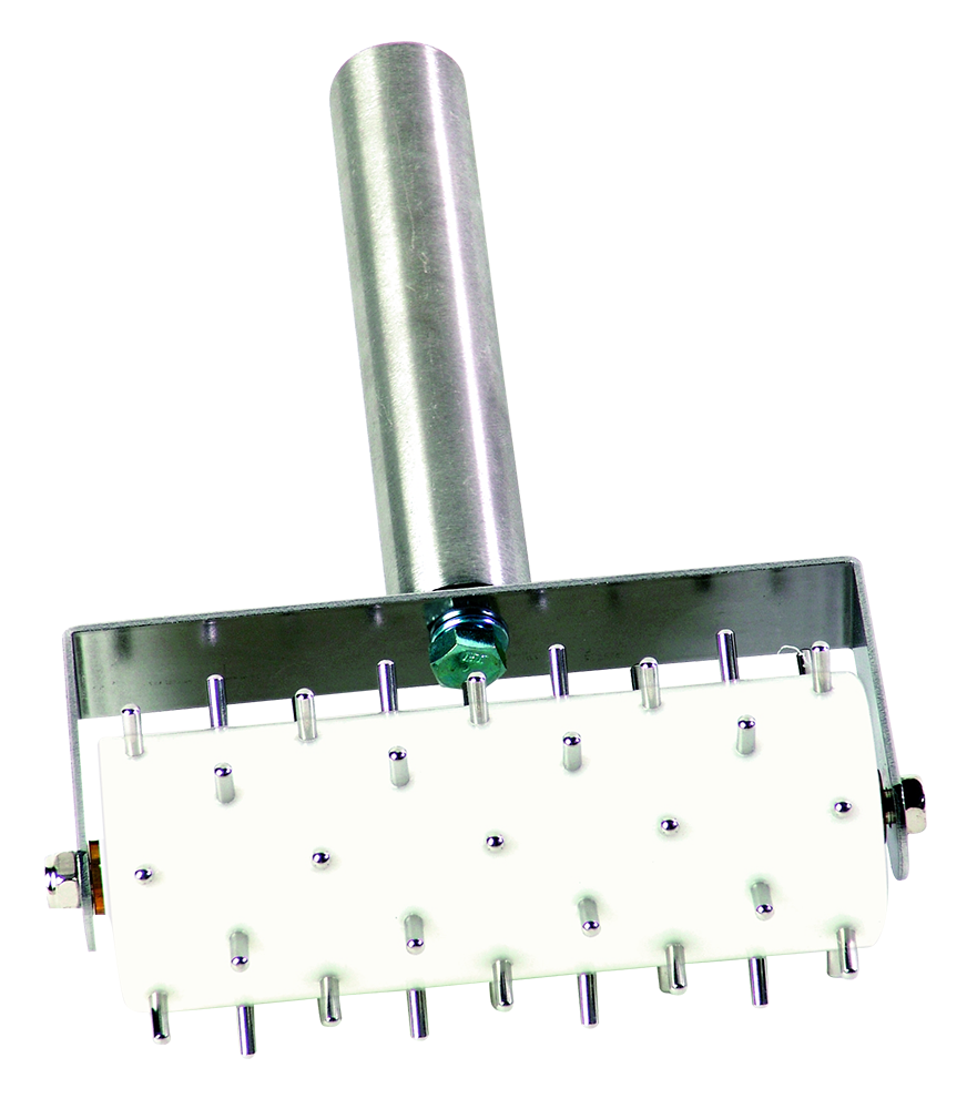 Picador de masa de pizza en acero inox