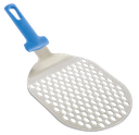 Paleta oval en acero inox perforada