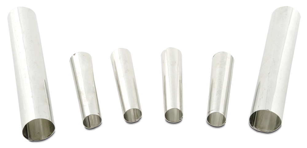 Conjunto de conos para relleno de crema en acero inox