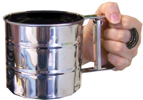 Tamisador en acer *inox