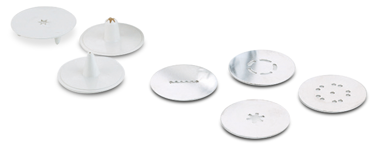 Discos de respuesto para máquina de hacer churros y pastas