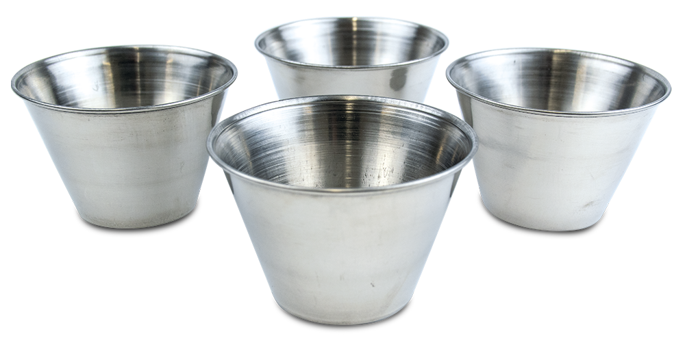 Set de 4 flaneras de ø 8 cm