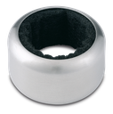 Anillo acero inox antigoteo para botella de vino