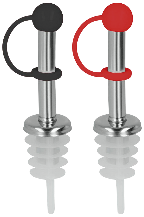 Tapón vertedor cromado (2 uds.)