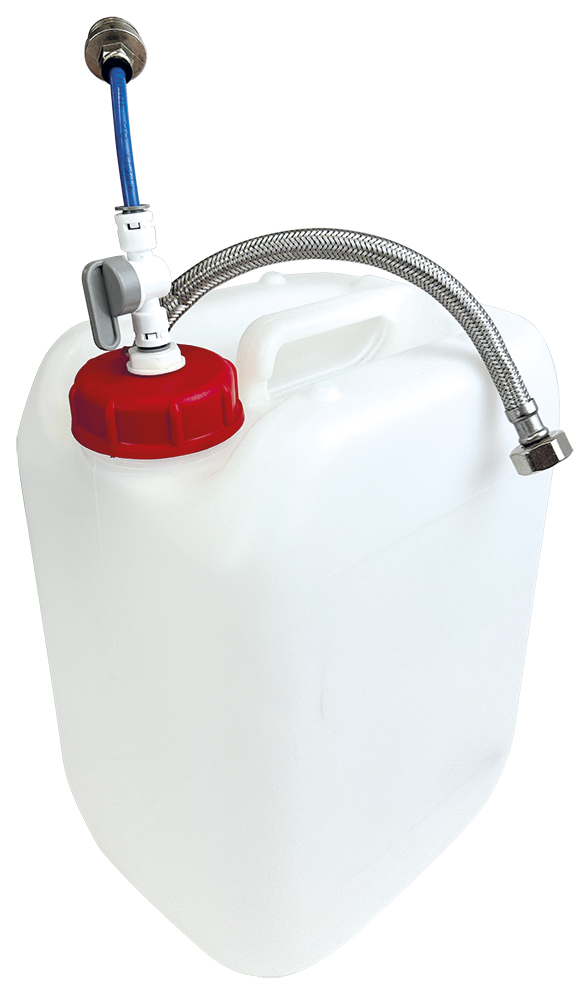 Kit  de conexión a red de agua para lavamanos autónomo