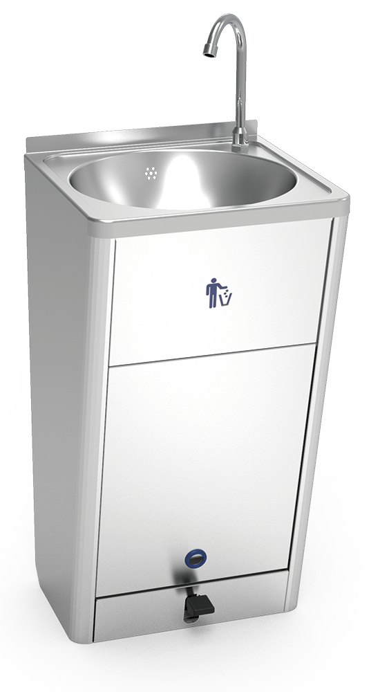 Rentamans *inox portàtil autònom de gran cabal