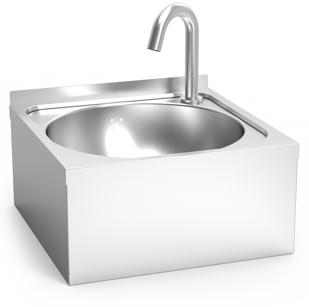 Rentamans mural electrònic a piles aigua freda i calenta