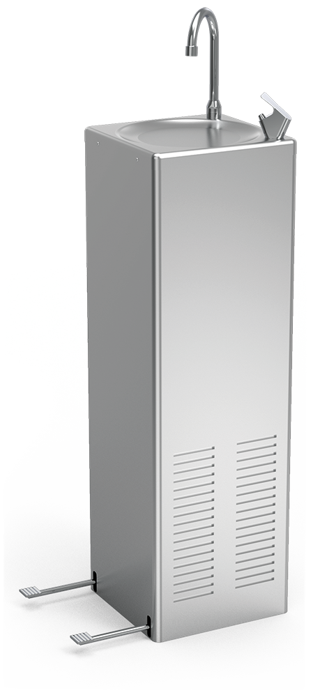 Fuente refrigerada de agua fría Cold+ a pedal