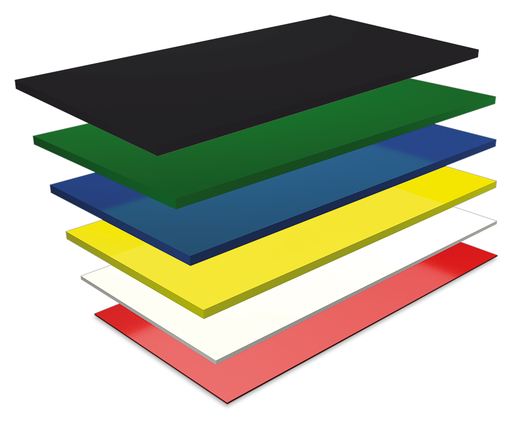 Fibra de corte de polietileno por planchas estándar