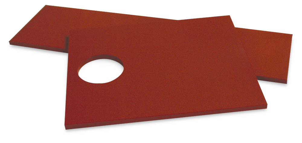 Reposat de fibra de polietilè estàndard amb forat de 150 mm i sense tacs