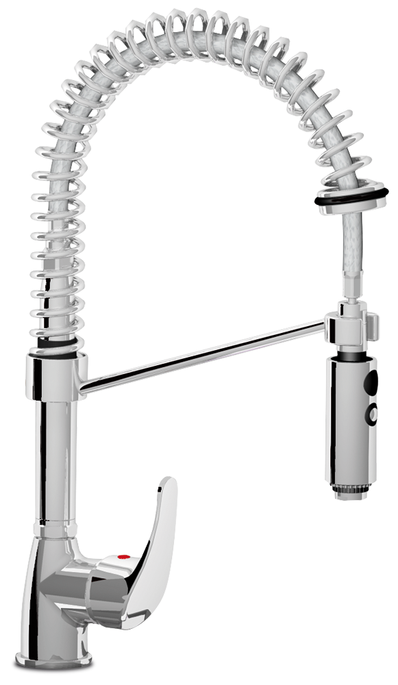 Aixeta dutxa amb tirant Sèrie Domèstic