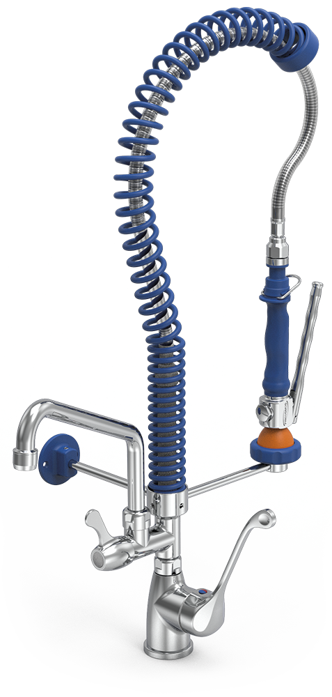 Aixeta dutxa extra-baix amb canella Sèrie *MN