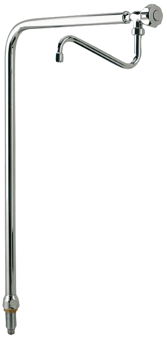 Aixeta de columna orientable d'una aigua