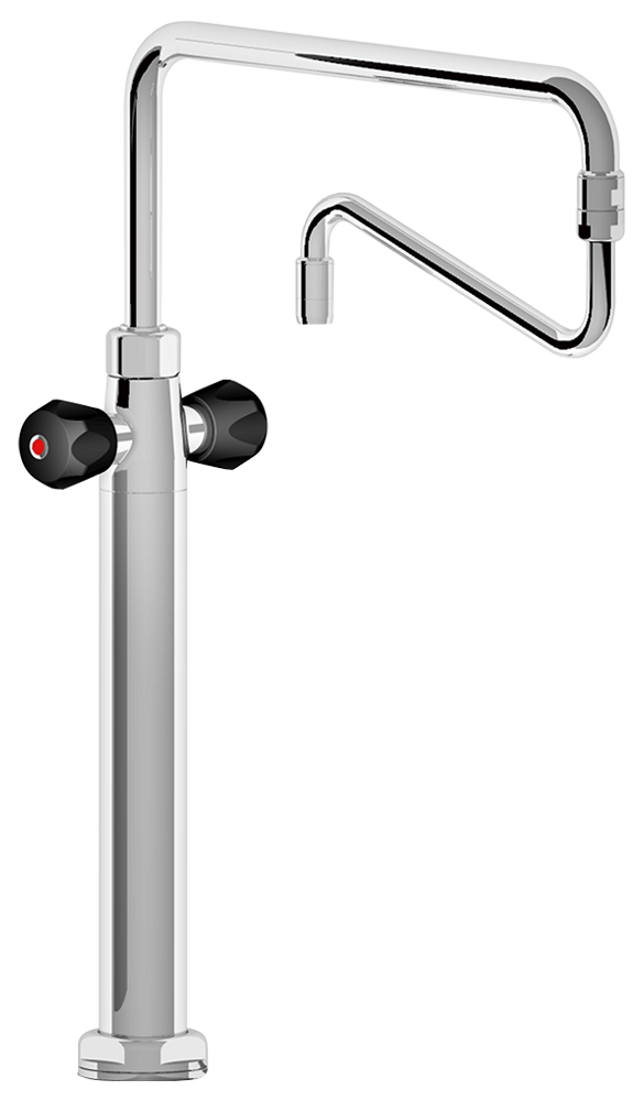 Grifo de columna orientable pomo aislante