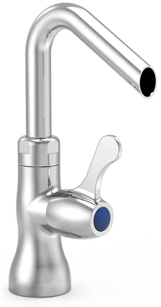 Aixeta giratòria 1/4 volta una aigua canella sota