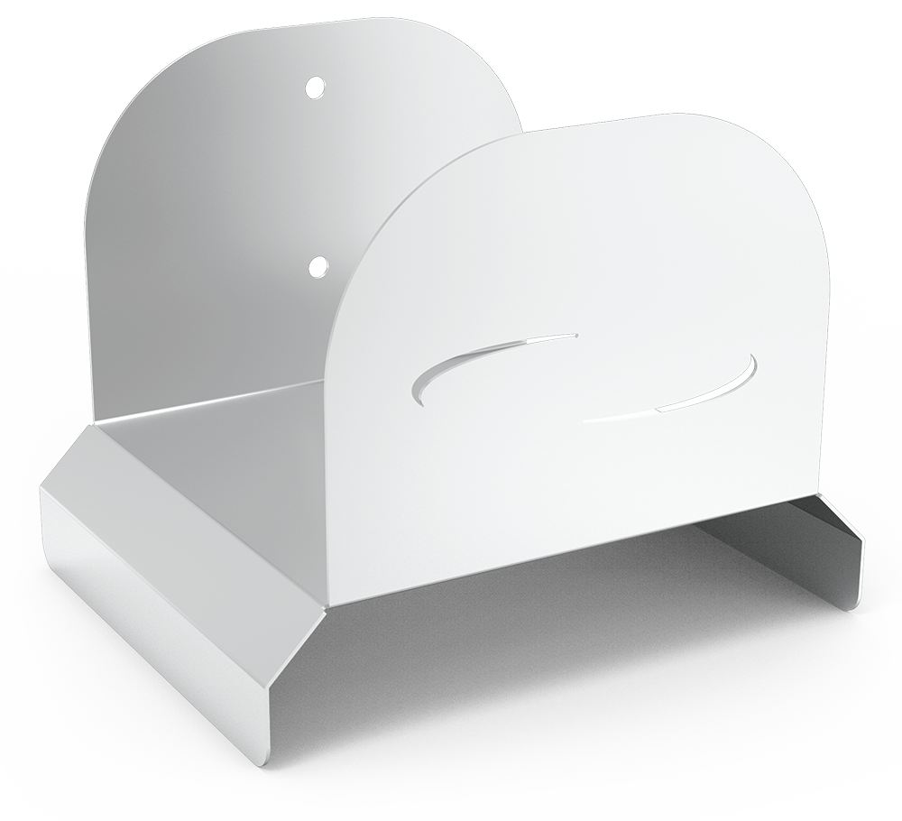 Soporte para manguera en acero inoxidable