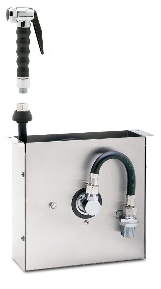 Ducha horno enrollable bajo-encimera