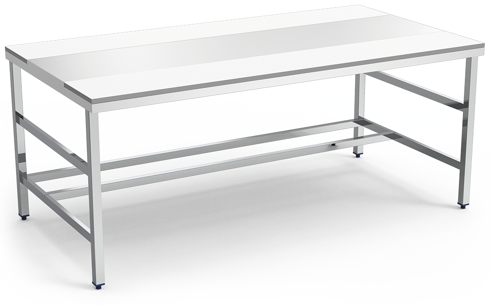 Mesa de despiece blanca