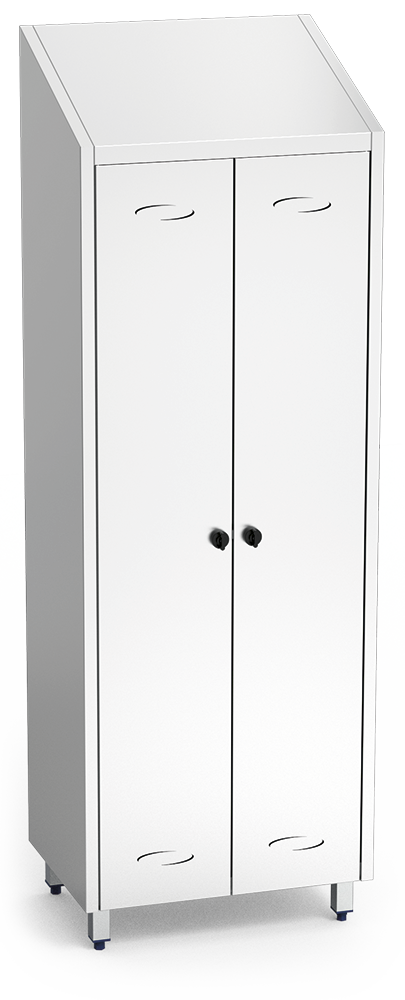 Armari *inox per a productes de neteja - 2 portes