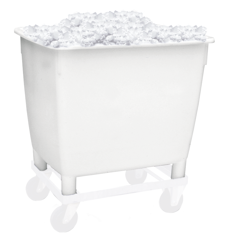 Contenedor para hielo de 210 lts.